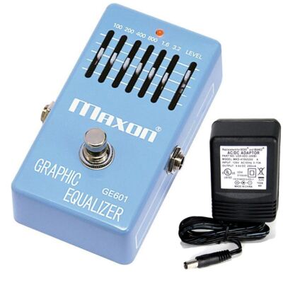 Maxon GE601 Graphic Equalizer Reissue w/ 9v power supply | eBay