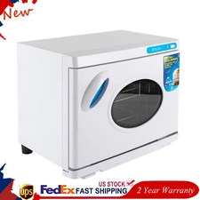 23L 2 in 1 Hot Towel Warmer UV Sterilizer Cabinet Salon Beauty Facial Skin Care