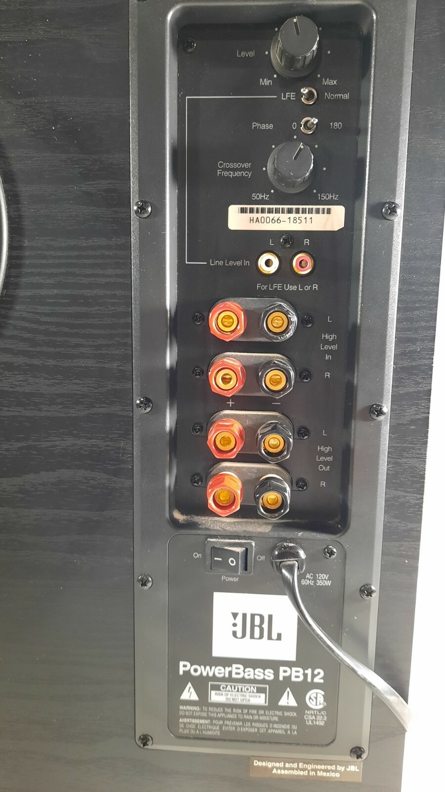 jbl powerbass pb12 350w