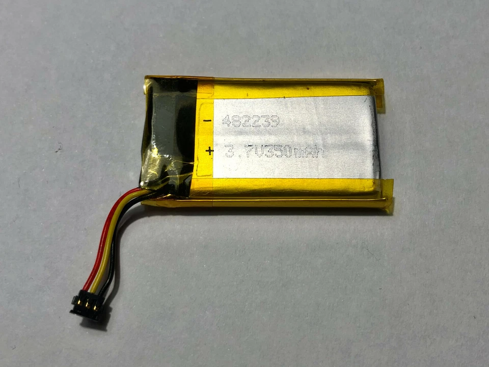 Batterie(s) Rechargeable(s) 482239 3.7v 350mAh (Unité ou Lot de 2) - Photo 4/4