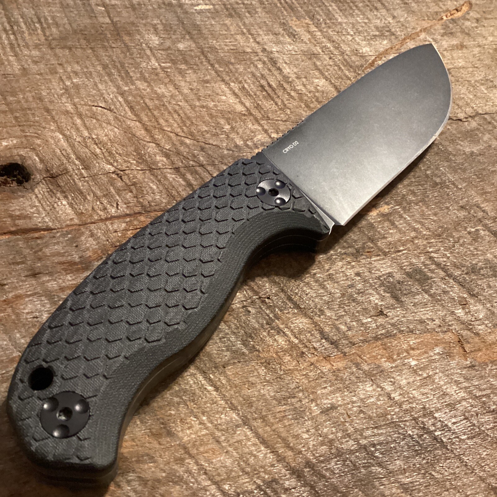 OffGrid Knives TrackerX2 Fixed Blade Cryo D2 Full Tang Kydex Sheath BlackWash eBay