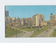 Postcard A partial view of ultra modern downtown Atlanta Georgia USA