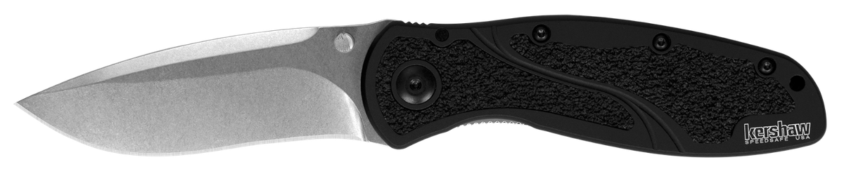 Couteau De Poche Kershaw Blur S30V - Lame Acier Inoxydable Recurvé 3,4″ - Neuf