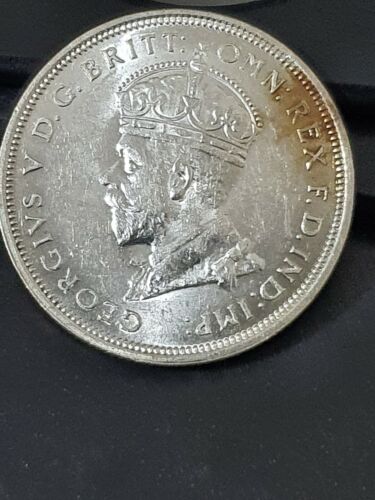 1927 canberra australian florin coin fx1 - Afbeelding 1 van 2