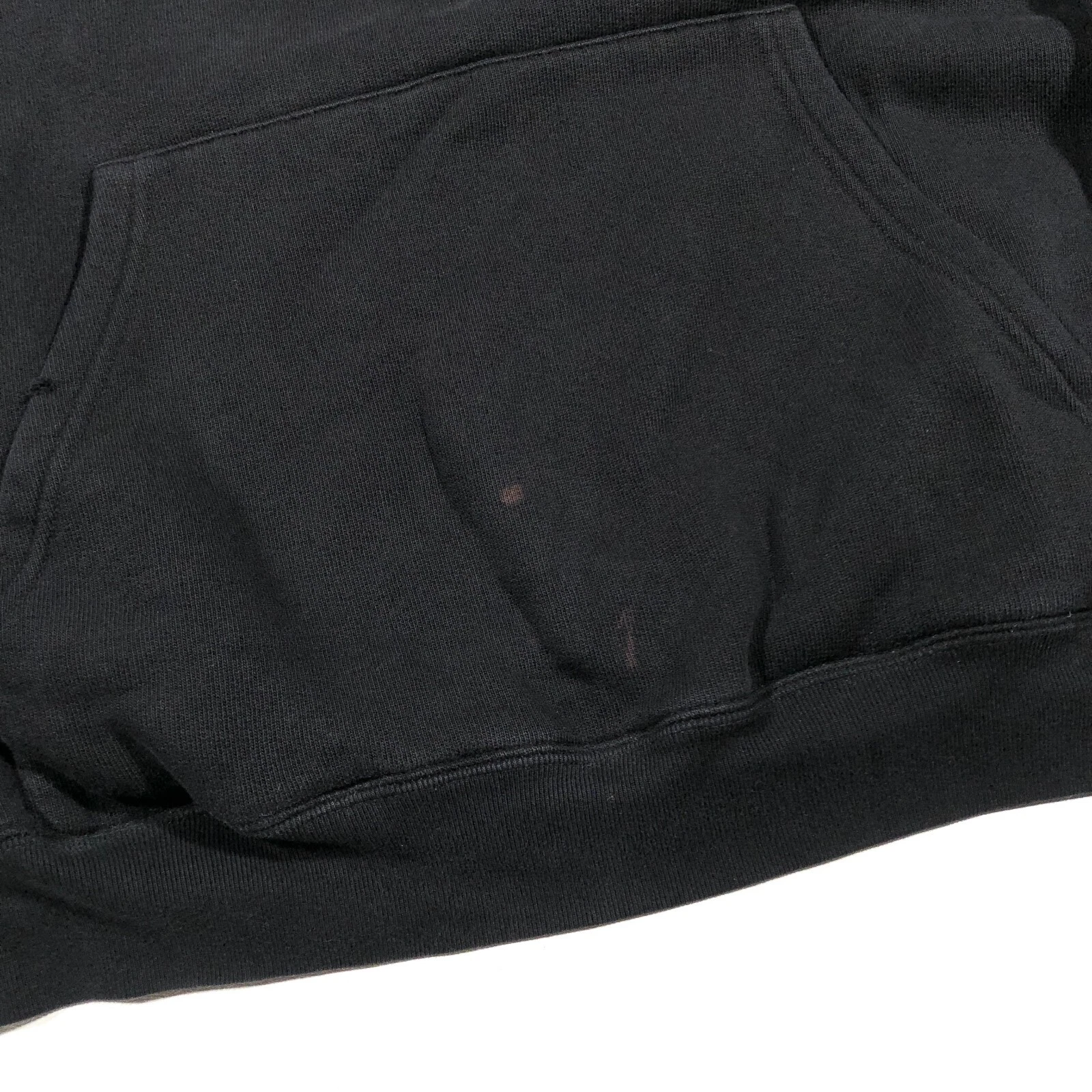 Felpa con cappuccio Balenciaga Crest Logo Spellout 2018 taglia small adatta XL B33