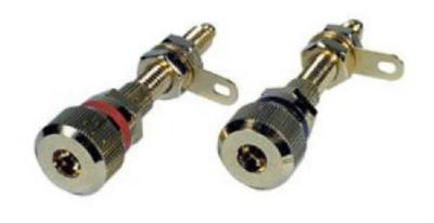 1Pc MCM CUSTOM AUDIO 50-4475 Binding Post, Speaker Terminal, Black, Red, 54