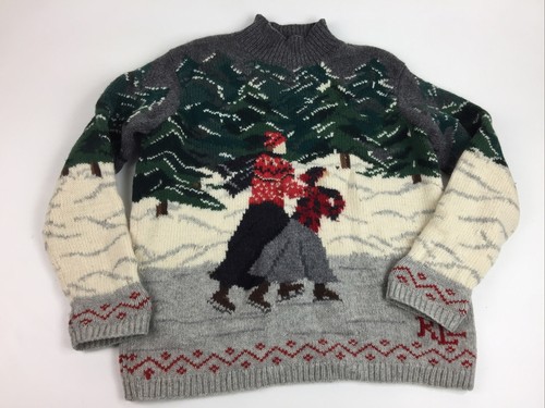 RARE EXCLUSIVE HAND KNIT LAUREN RALPH 