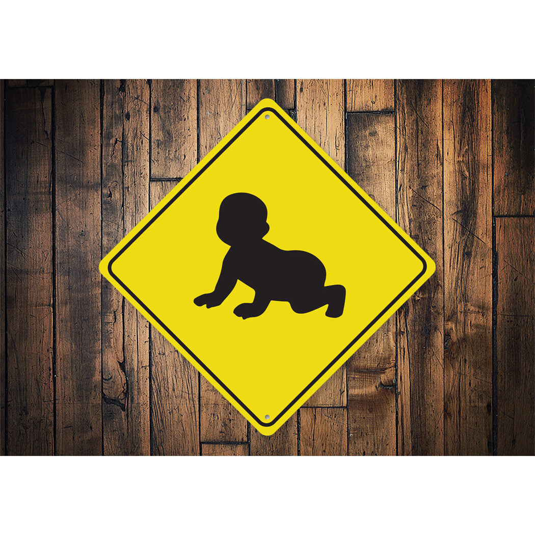 BABYL 「L FORTH」サイン Baby Crossing Diamond Metal Sign | eBay
