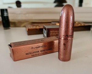mac dazzle bronzer lipstick