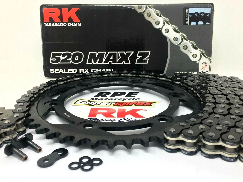 Honda CBR1000rr 2006-07 RK MAX Z 520 RX-Ring PREMIUM Cadena y Piñones SS Kit  Foto 3 de 4