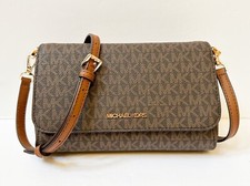 MICHAEL KORS JET SET ITEM MEDIUM CONVERTIBLE SHOULDER CROSSBODY BAG CLUTCH