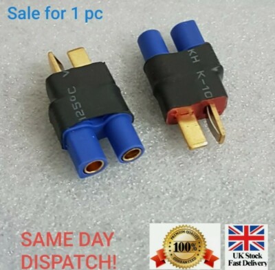Deans Stecker T Stecker auf EC3 Buchse 3,5mm Banane/Kugeladapter/Stecker 