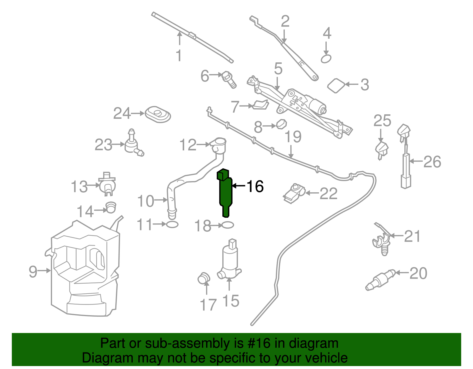 Genuine Volvo Washer 31391195 Outlet SALE Pump