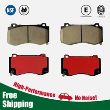 Front Ceramic Brake Pads for Chrysler 300 2005-2023 & Dodge Challenger 2008-2023