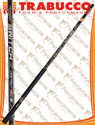 Trout Rute Trabucco SWITCH SLIM LAKE TROUT BOMBARDA 4,50 M B6ML 15-25