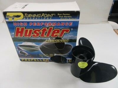 TURNING POINT H-1417 HUSTLER 3 BLADE ALUMINUM PROPELLER RH 14 1/4'' X 17'' P BOAT