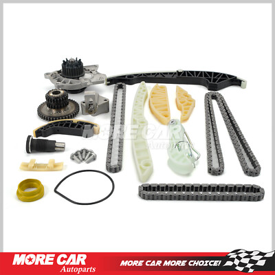 Timing Chain Kit Water Pump for 2008-2013 Audi A3 A4 A5 A6 TT Volkswagen 2.0L