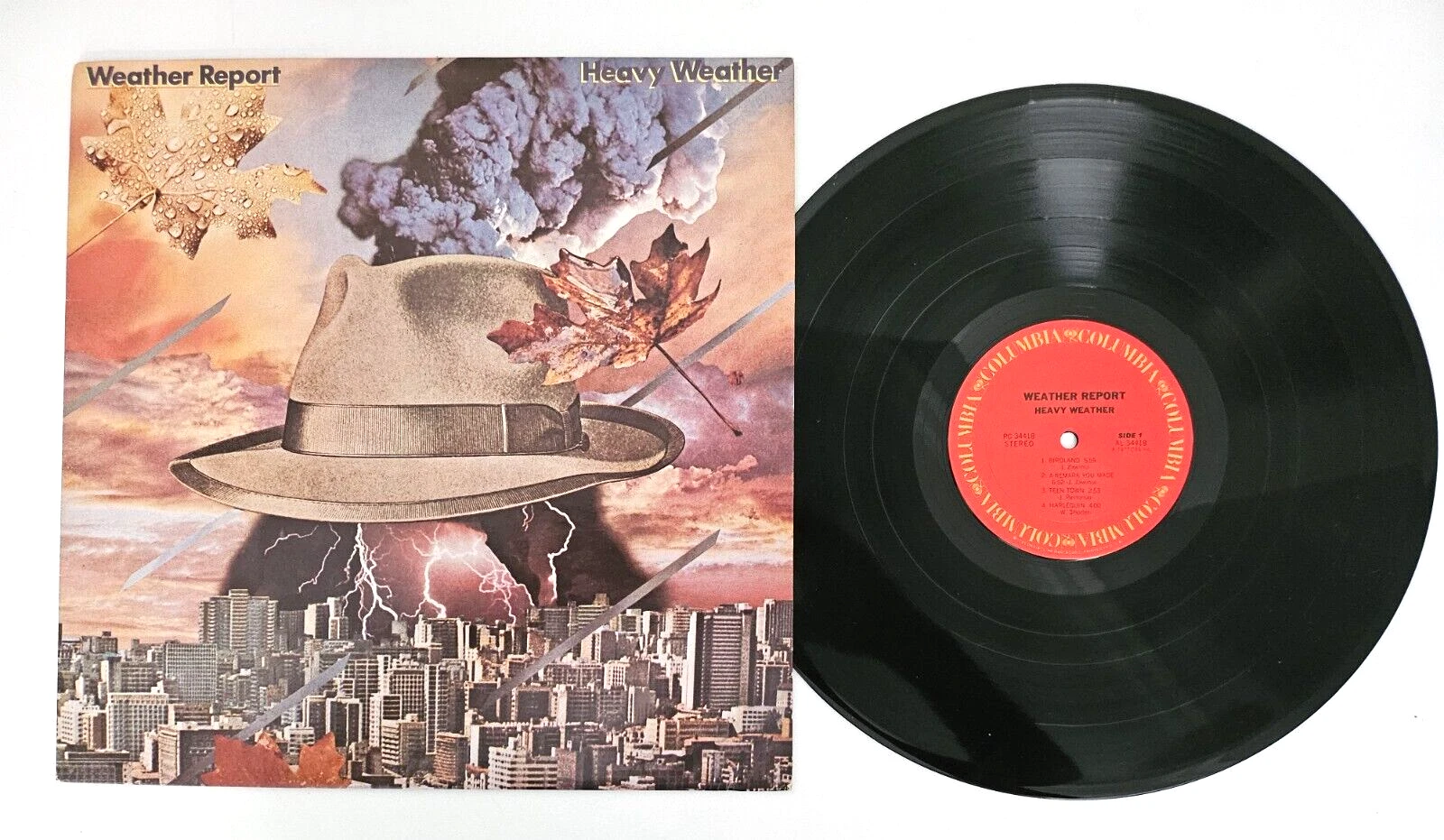 WEATHER REPORT Heavy Weather Vinyl 1977 COLUMBIA PC 34418 VG 0522