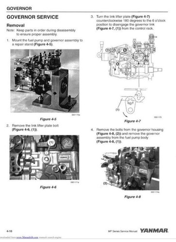 Yanmar Engine MP Series Workshop Manual Delivered Today - Picture 2 of 5
