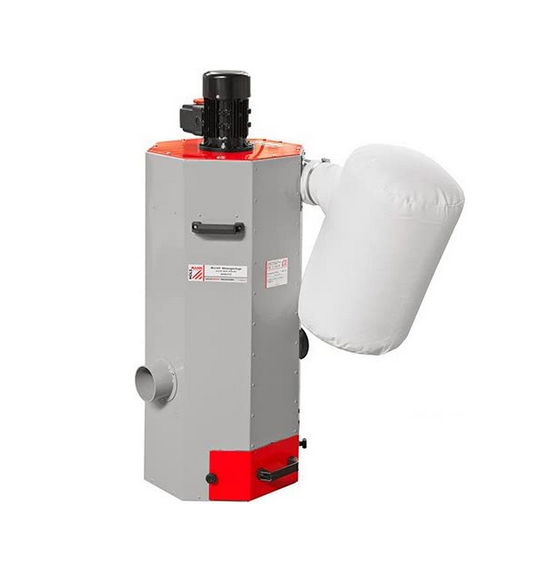 Holzmann Metal Dust Extractor MABS750 750W 240V Compact Workshop Unit