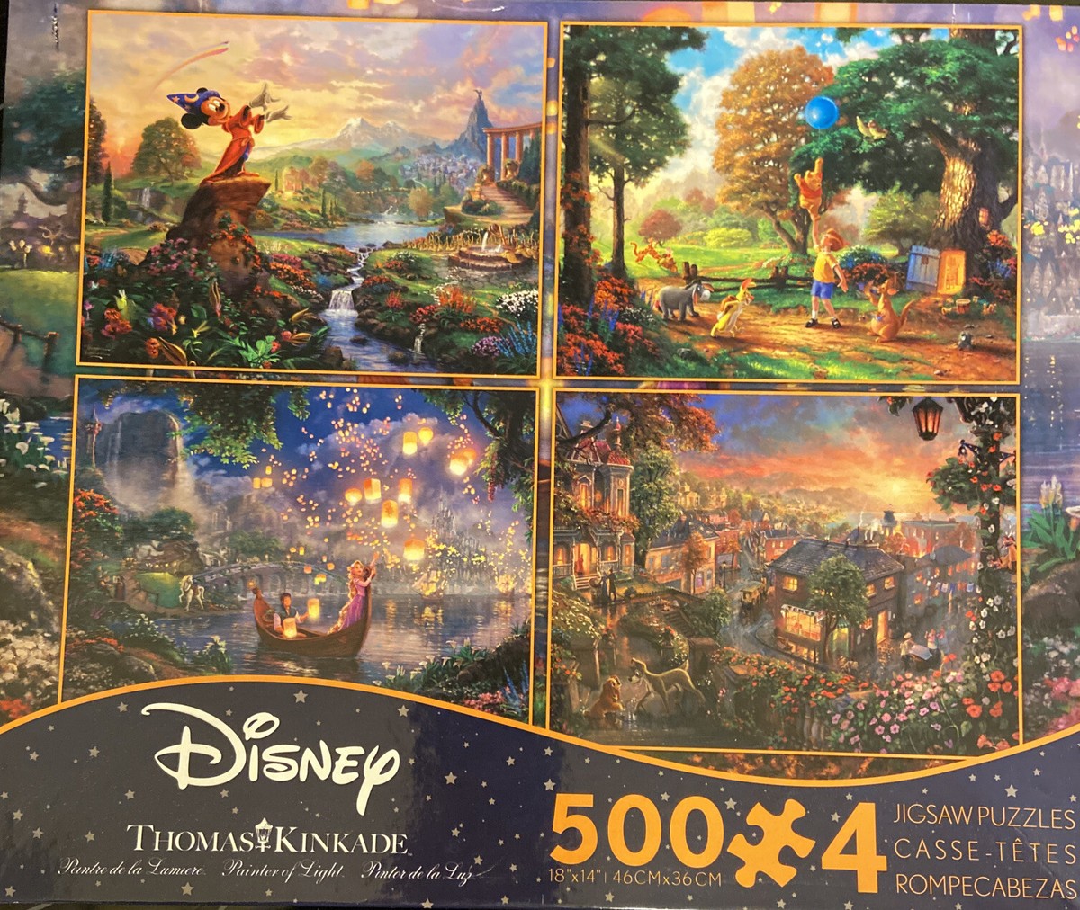 フロリダ ディズニー パズル500P×4 s-l400.jpg