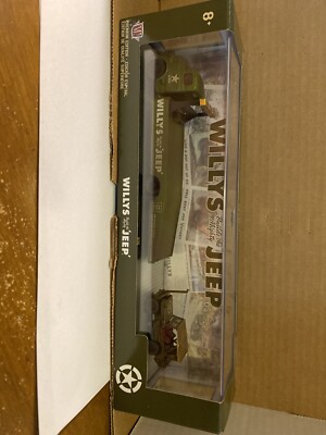 M2 Machines Auto-Lift Willys 1944 Jeep MB 1:64 Diecast - Wheelers n Dealers A Collectors Paradise