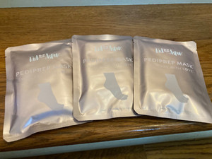 Red Aspen Pedi-prep foot mask—-set of 3.  New!!!  Retail $15!!!!