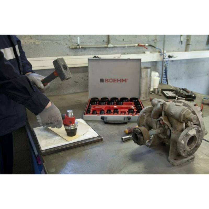 EMPORTE PIECE JUMELABLE BOEHM DE 2 à 50 POIGNEE AMORTISSANTE - Photo 3/3