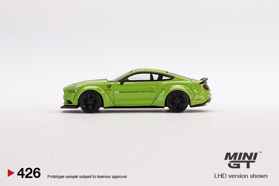 MINI GT LB-WORKS FORD MUSTANG グレー 470 MINI GT Ford Mustang GT LB-Works Grey / No. 470 Unboxing