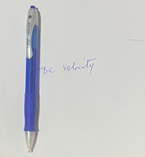 Retractable Ballpoint Pens Blue Ink Medium Point 1.0 mm Comfortable Grip 12 Pack