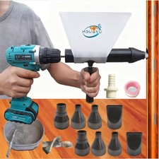 Electric Mortar Grout Gun Portable Pointing Grouting Caulking Sprayer with 9...