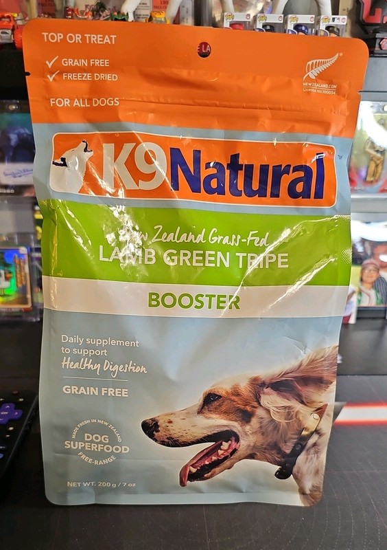 K9 Natural Freeze Dried Dog Food Topper with Verified 7 Ounce (Pack of 1) 