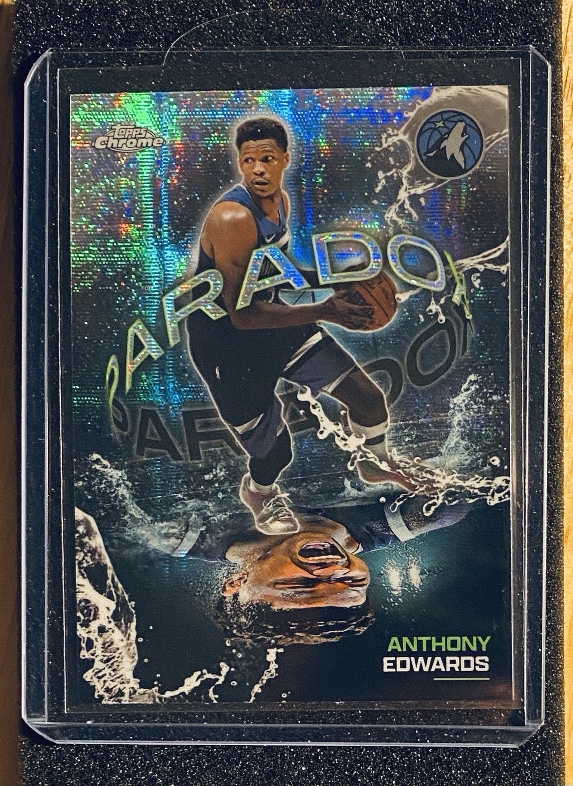 2025-26 Topps Chrome Anthony Edwards Paradox SSP Case Hit Timberwolves #PX-2