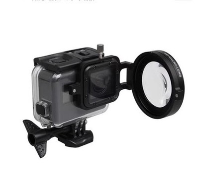 16X Macro Lens Filter For Gopro Hero 13 12 11 10 9 8 7 Close Lens Adapter Ring