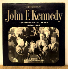 John F Kennedy Presidential Years 1960-1963 Vinyl LP VG+/VG+ 180-220g