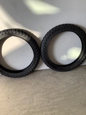 Pair of Kenda MX K50 Bike Tires 18'' x 2.125” - Black .. Quantity (2)
