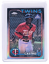 2024 Topps Chrome Baseball Pro Debut Chrome Refractor #PDC-88 Ariel Castro 18/99
