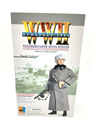 Dragon 1/6 WWII Panzergrenadier Recon Officer HORST SALINGER 1944