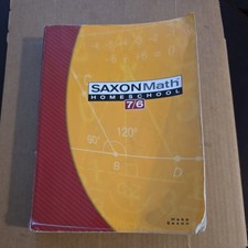Saxon Math 7/6 Homeschool by Stephen Hake and...