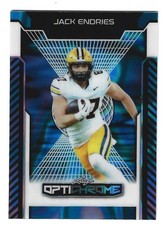 2025 Leaf Optichrome Jack Endries Base # 120 Platinum Lava 1/1