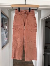 Art Class Girls Brown Cargo Pants, Size 6