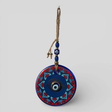 Evil Eye Wall Hanging, House Protection, Home Decor Large Wall Hanging Dual Laye
