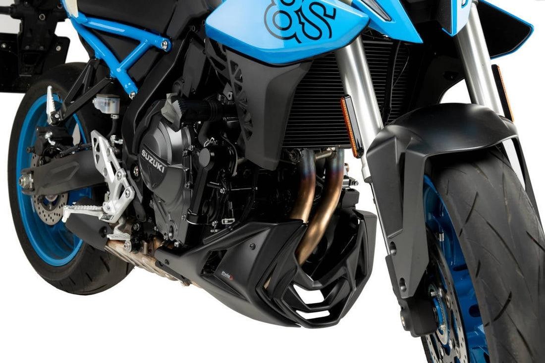 Puig Belly Pan Fairing Lower Spoiler Carbon Look Suzuki GSX-8S