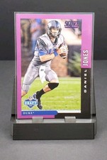 2019 Score Daniel Jones NFL Draft 2019 Purple Duke Blue Devils #DFT-14