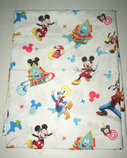 NEW Disney Jr. Mickey Mouse Friends Crib Sheet Flat Microfiber 59X45 NWOP