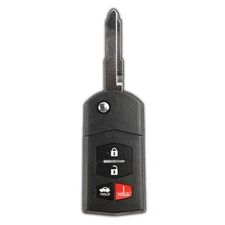 Key Fob Remote for 2006-2015 Mazda 4-Button Flip BGBX1T478SKE125-01