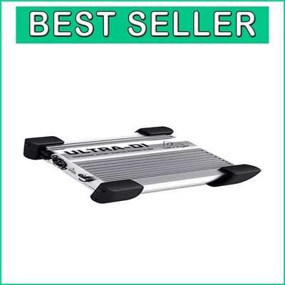 Professional Battery-Powered DI Box - Ultimate Sound Clarity & Durability