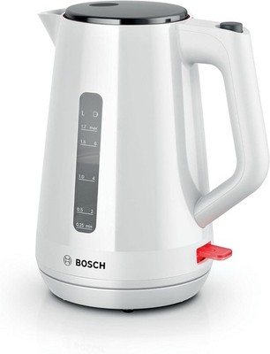Bosch MyMoment 1,7L Akku-Wasserkocher weiß TWK1M121GB