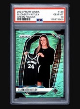 2024 Panini Prizm WNBA Elizabeth Kitley Green Pulsar /25 PSA 10 Gem Mint 10 RC