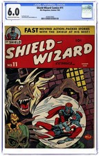 Shield-Wizard Comics #11 CGC 6.0 1943 4334523002